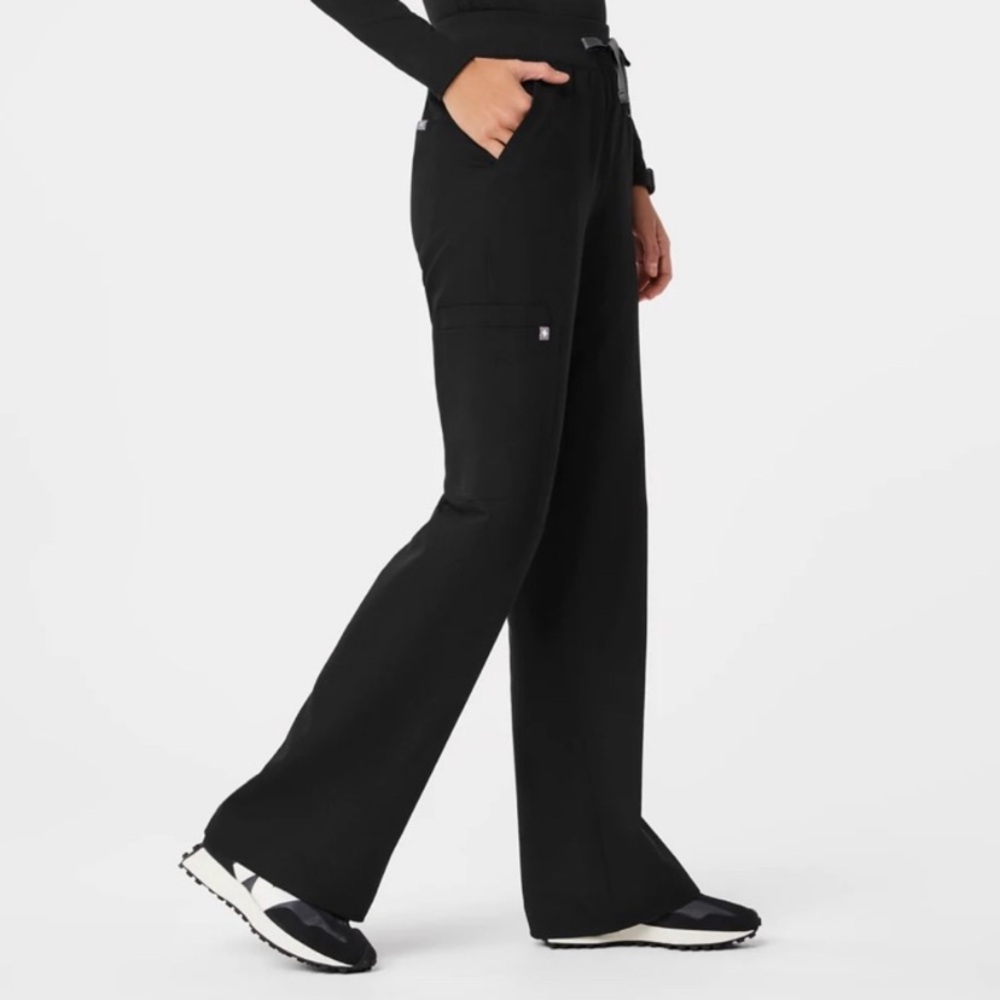 FIGS High Rise Wide Leg scrub pants